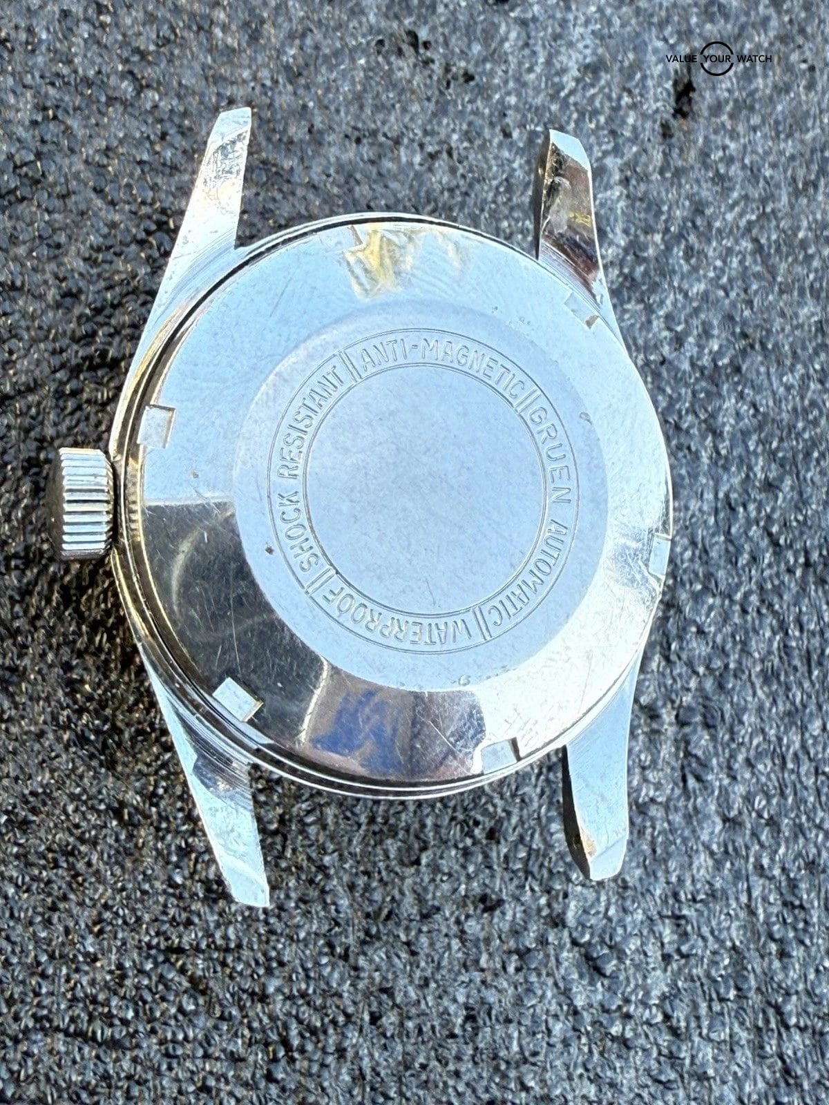 Vintage Gruen Ocean Chief Diver Watch 560RSS Missing Bezel From Estate Sale Runs - Image 14