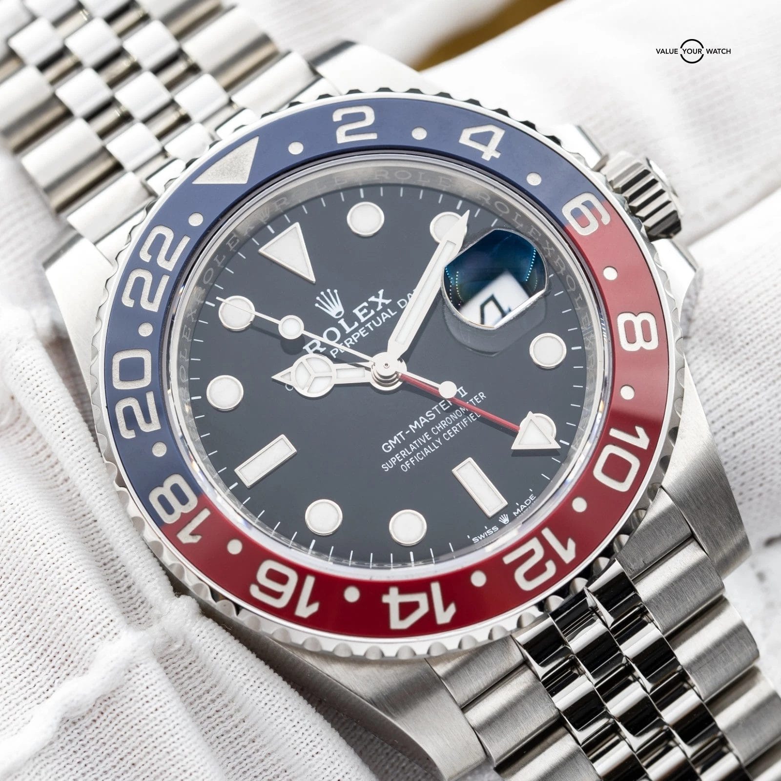Rolex GMT Master II Pepsi Jubilee 41mm – 126710BLRO Complete Set 2023 - Image 3