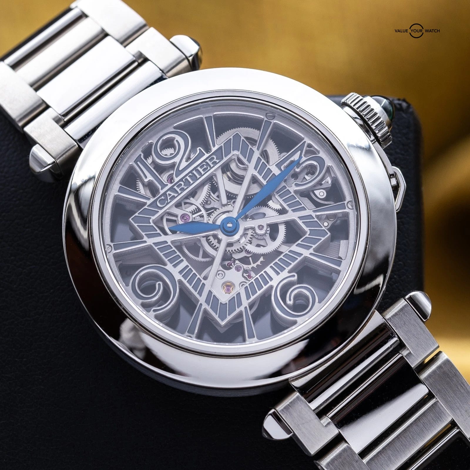 Cartier Pasha de Cartier Steel 41mm Skeleton Dial WHPA0007 - Complete Set 2022 - Image 7
