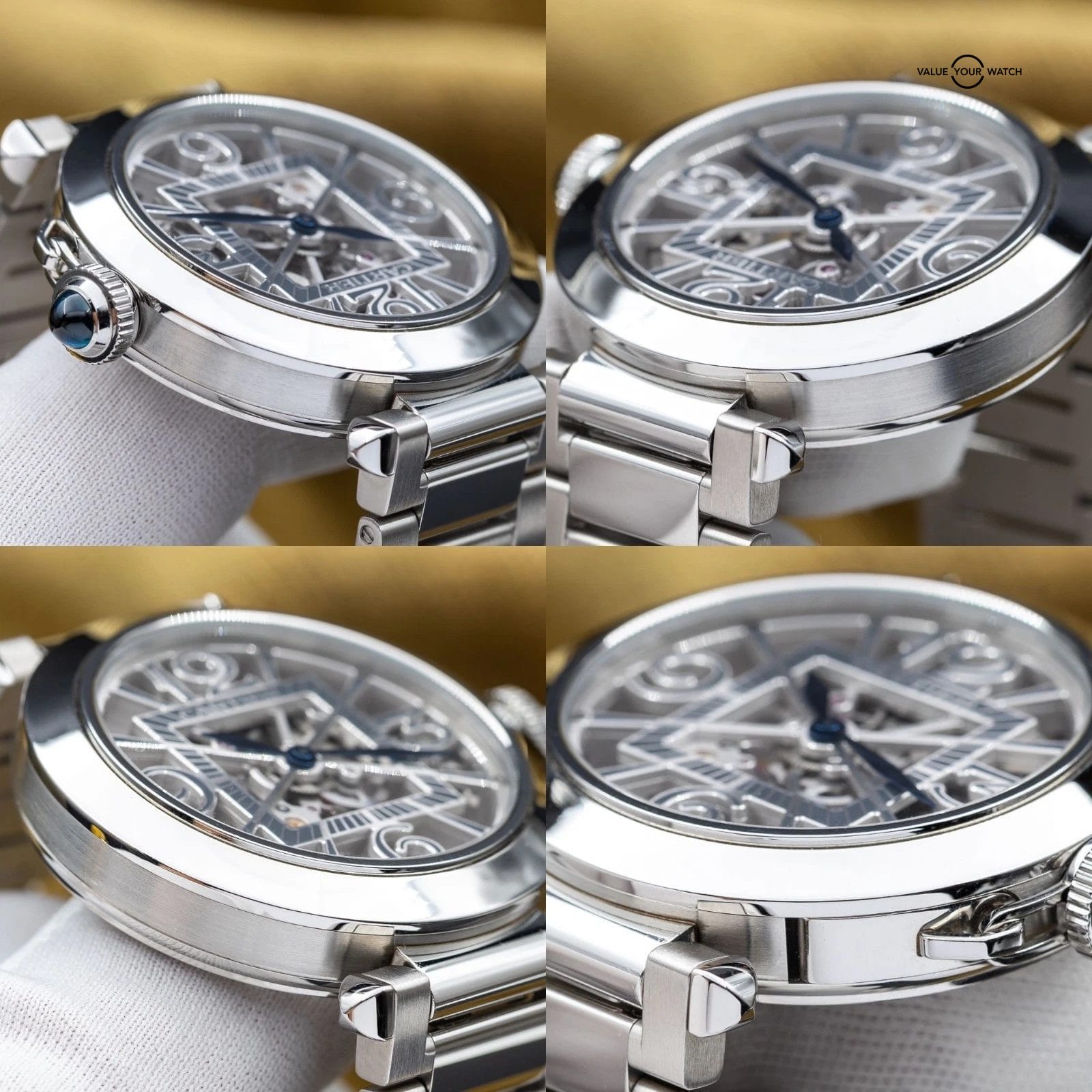 Cartier Pasha de Cartier Steel 41mm Skeleton Dial WHPA0007 - Complete Set 2022 - Image 8