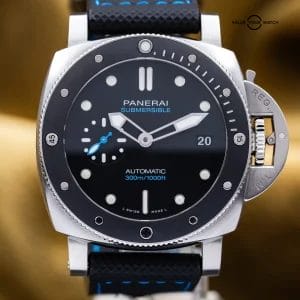 Panerai Submersible Black Dial Rubber 42mm PAM00683 PAM 683 – Full Set + Straps