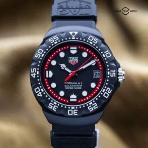 TAG Heuer Formula 1 Solargraph 38mm Steel DLC WBY1114 – Complete Set 2025