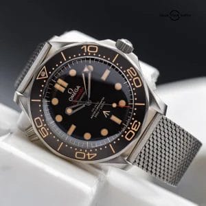 Omega Seamaster Diver 300M 007 Edition Titanium NTTD Bond Watch 42mm – Full Set