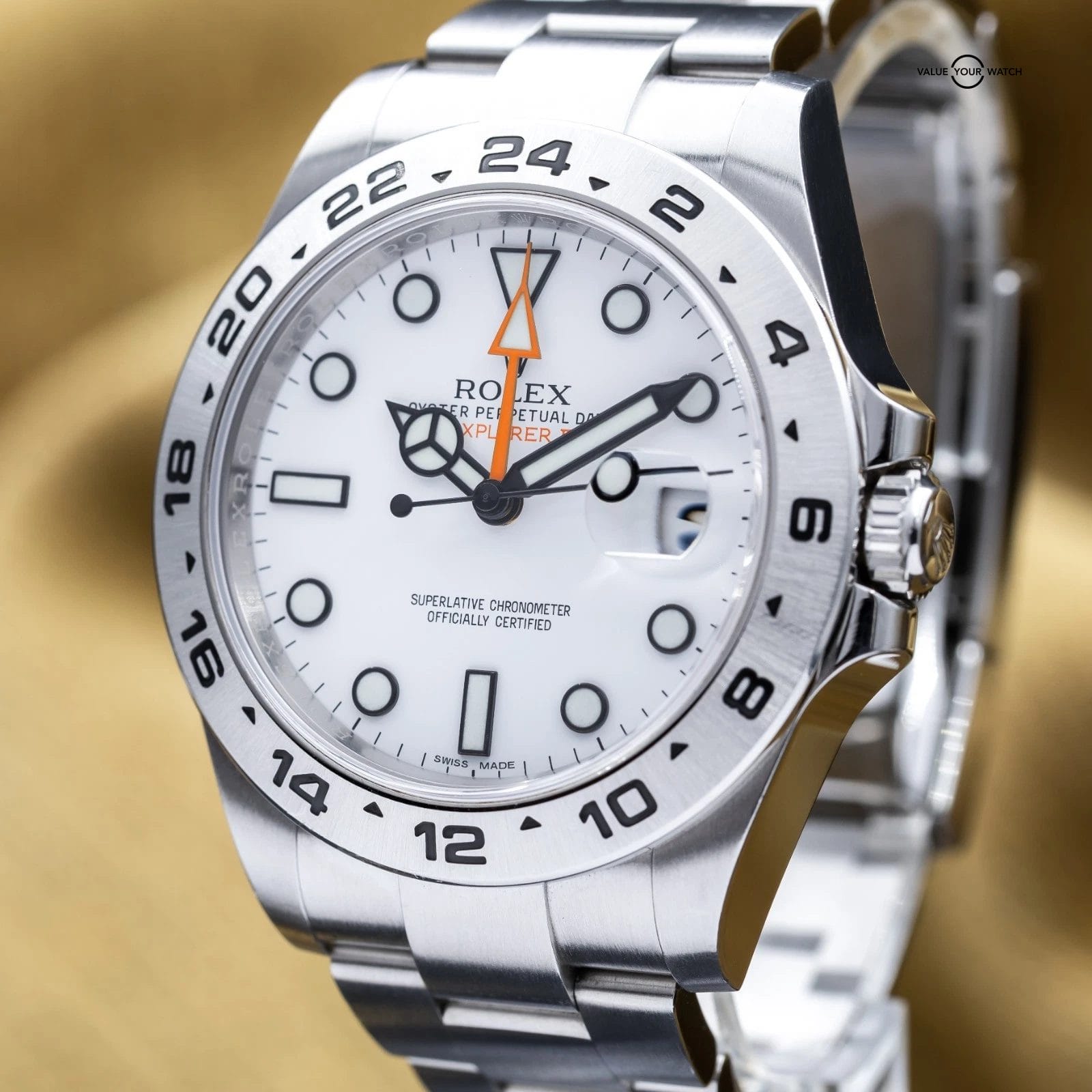 Rolex Explorer II 42mm White Polar Dial GMT – 216570 – Full Set 2016 - Image 17