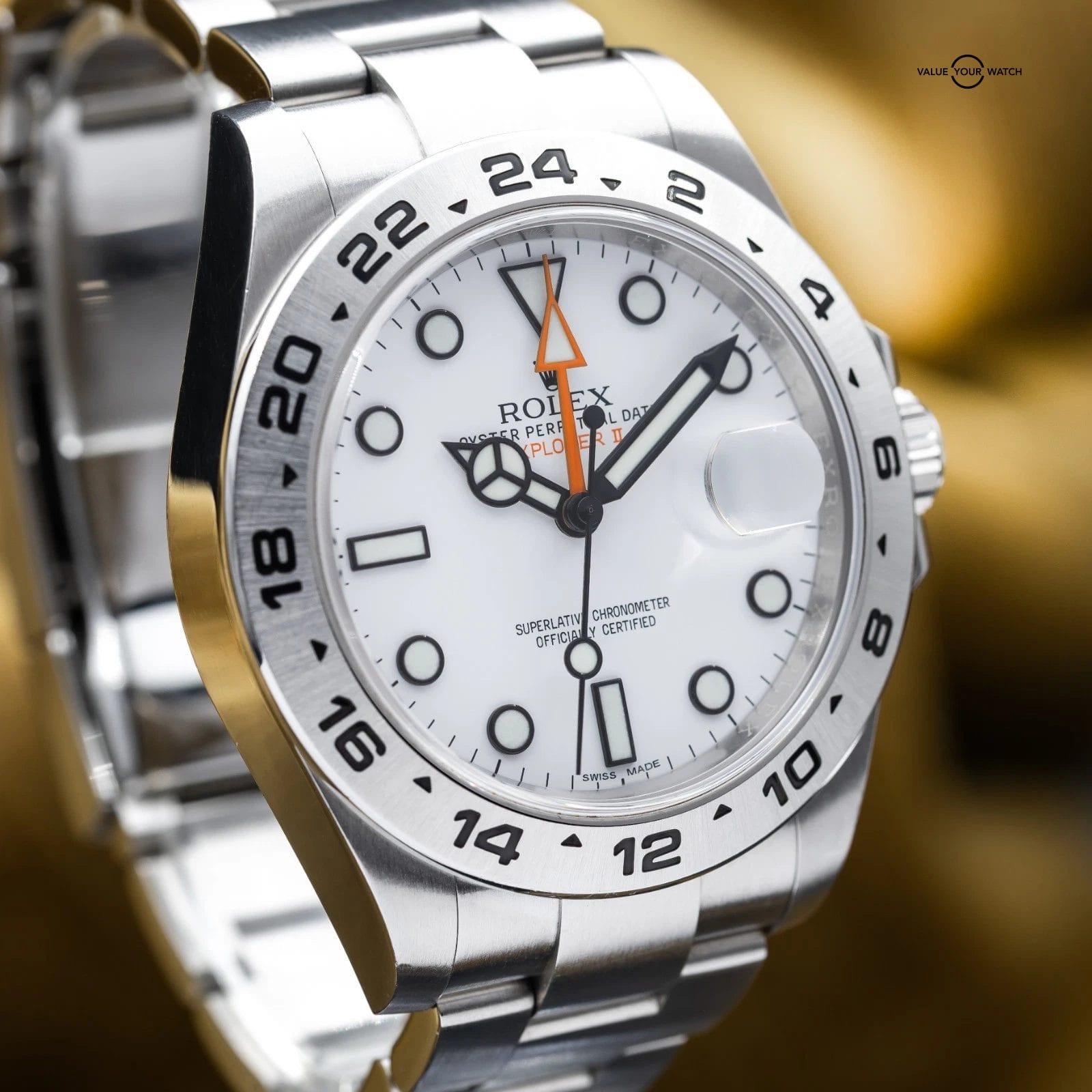 Rolex Explorer II 42mm White Polar Dial GMT – 216570 – Full Set 2016 - Image 18