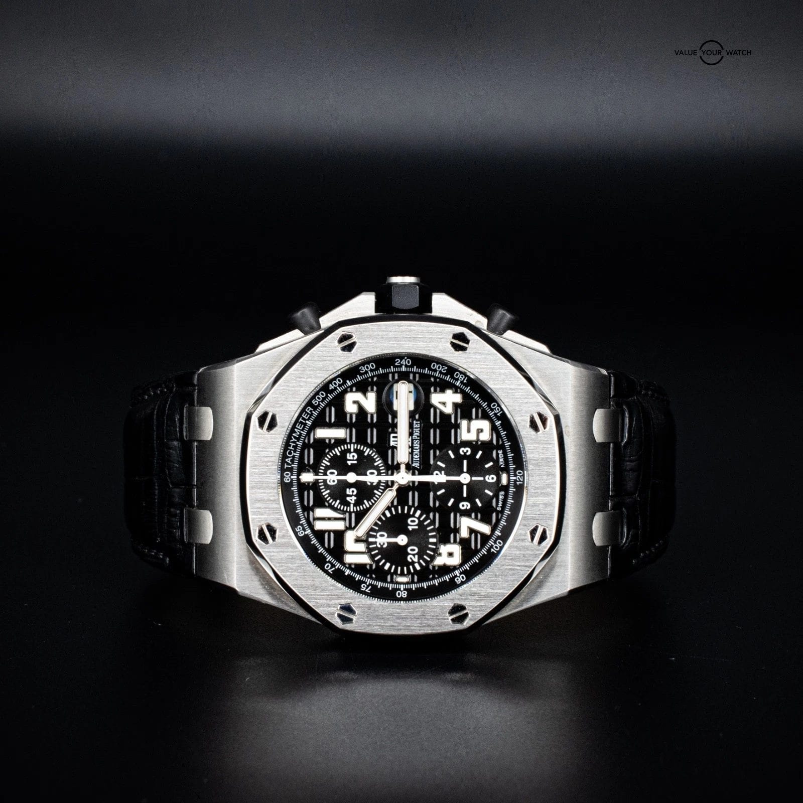 Audemars Piguet Royal Oak Offshore Black Themes Chrono 42mm, Ref. 26020ST w/ B&P - Image 4
