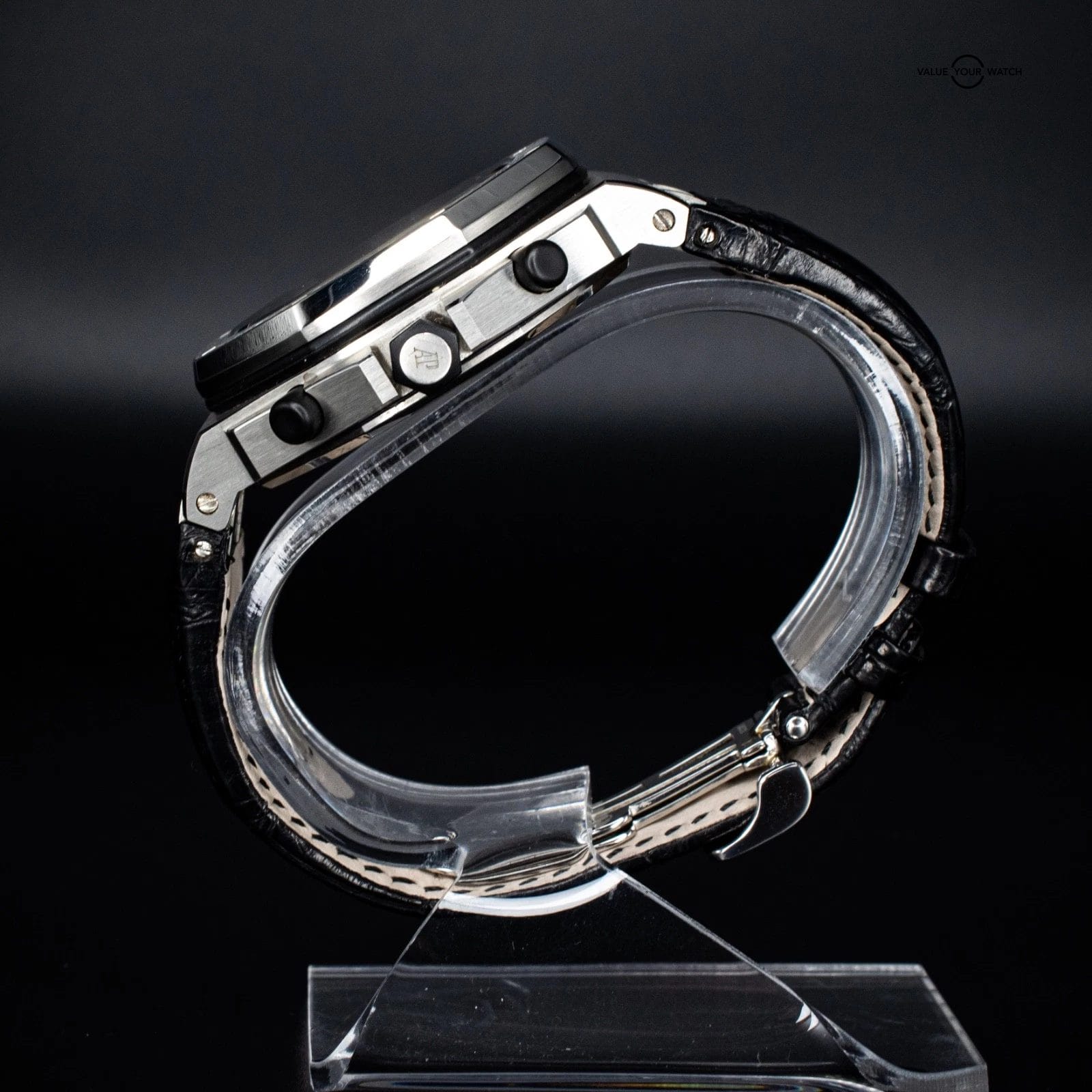 Audemars Piguet Royal Oak Offshore Black Themes Chrono 42mm, Ref. 26020ST w/ B&P - Image 9