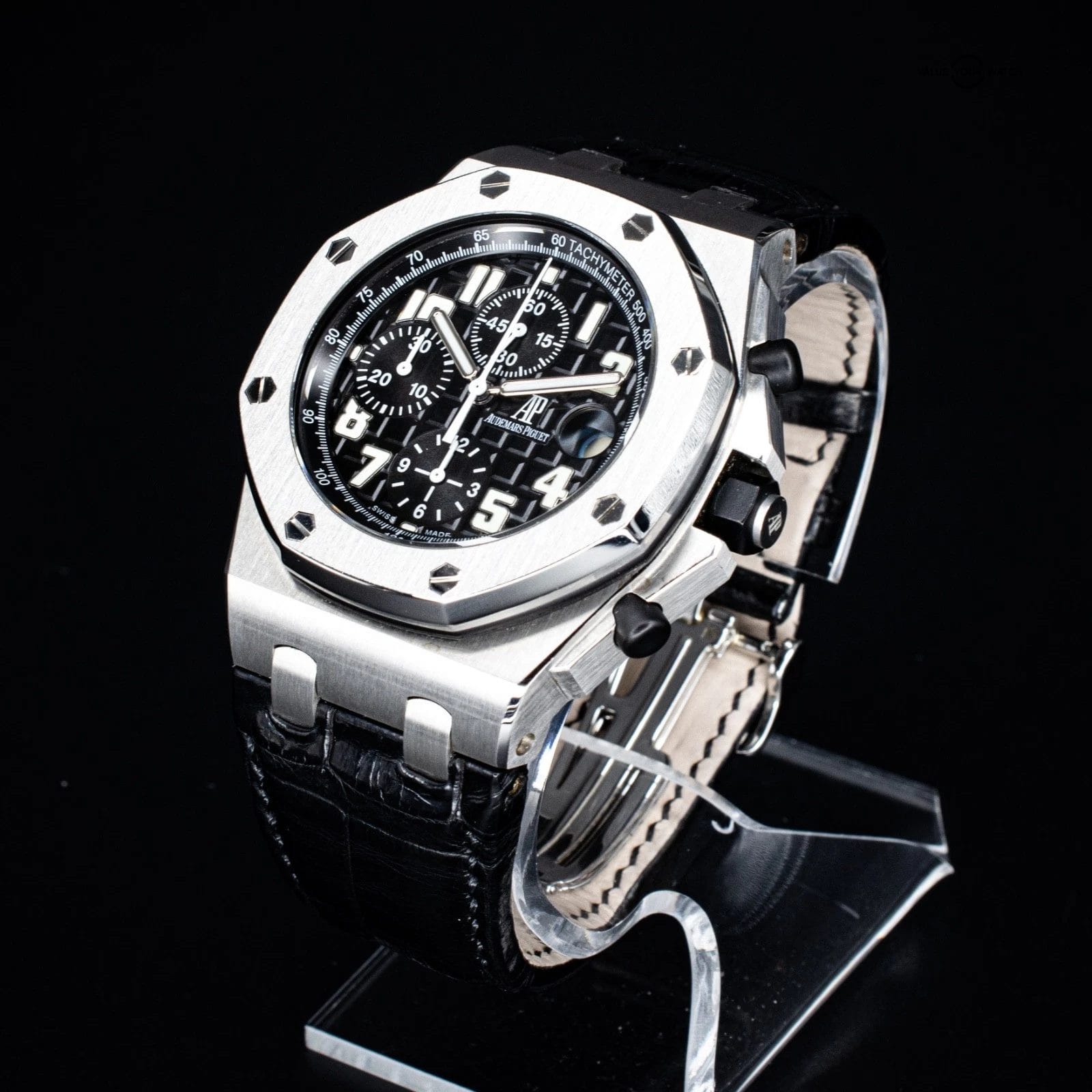 Audemars Piguet Royal Oak Offshore Black Themes Chrono 42mm, Ref. 26020ST w/ B&P - Image 11