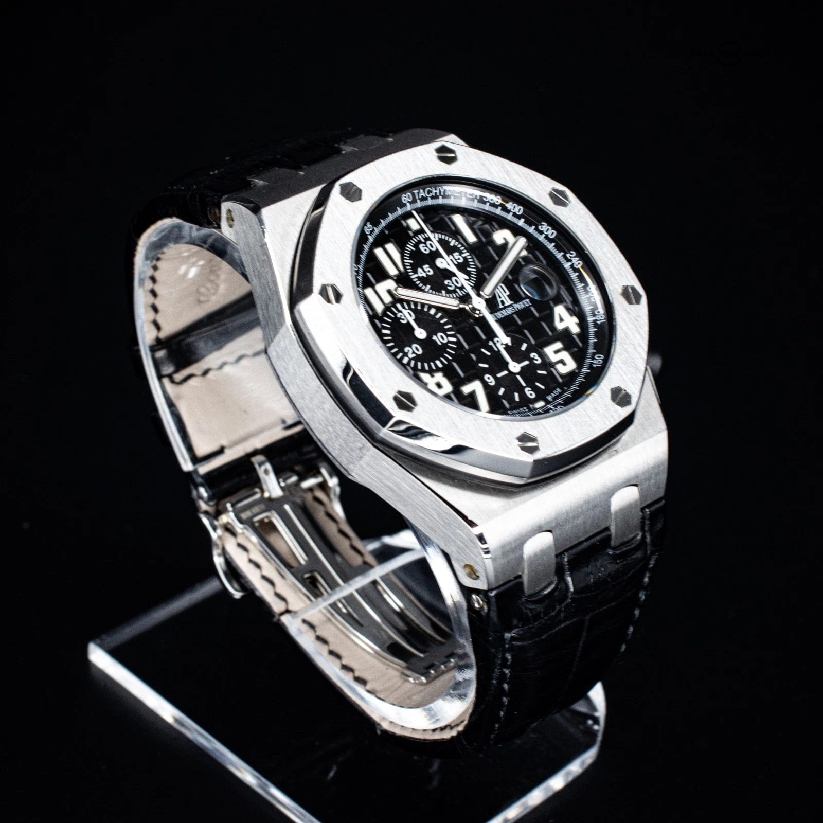 Audemars Piguet Royal Oak Offshore Black Themes Chrono 42mm, Ref. 26020ST w/ B&P - Image 12