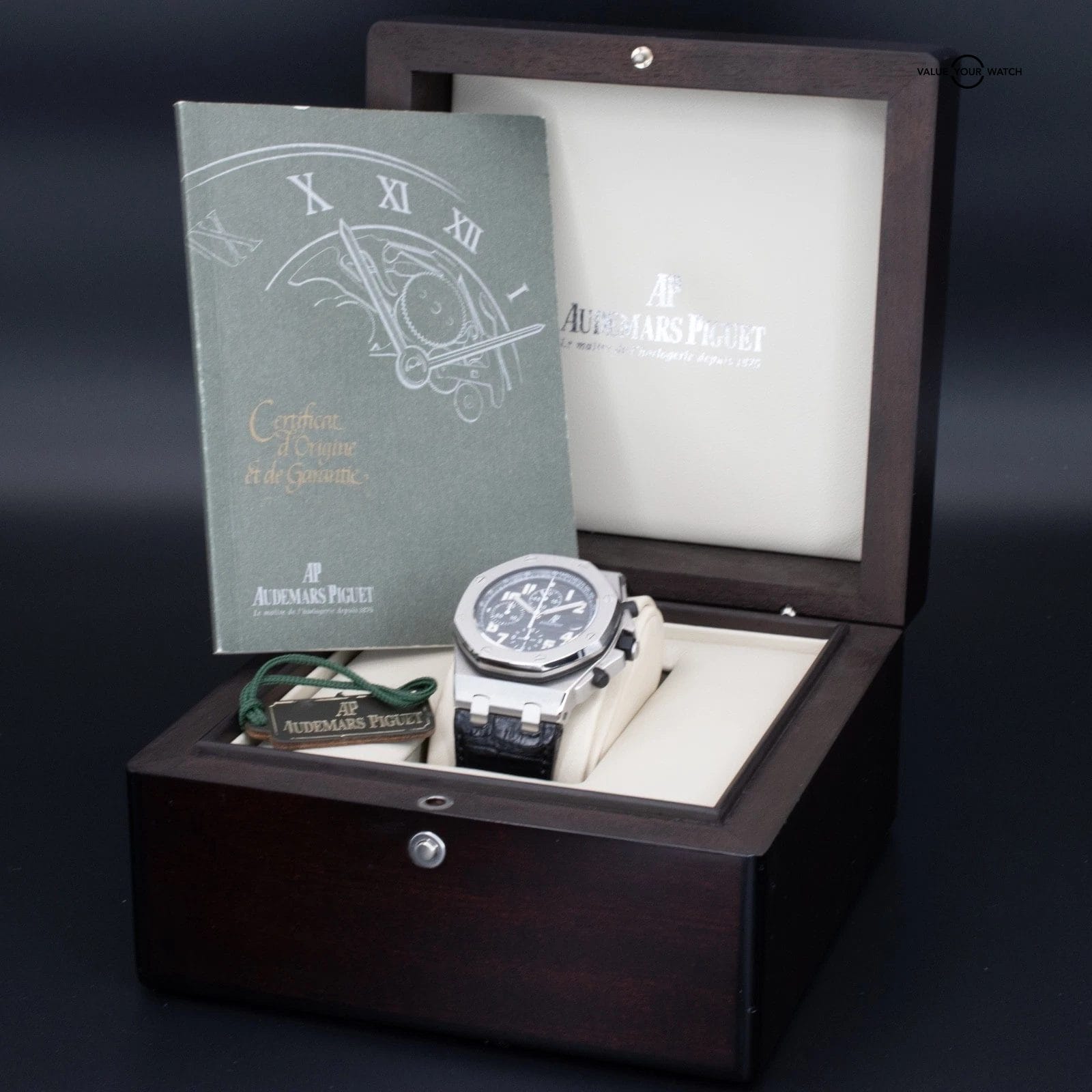 Audemars Piguet Royal Oak Offshore Black Themes Chrono 42mm, Ref. 26020ST w/ B&P - Image 14