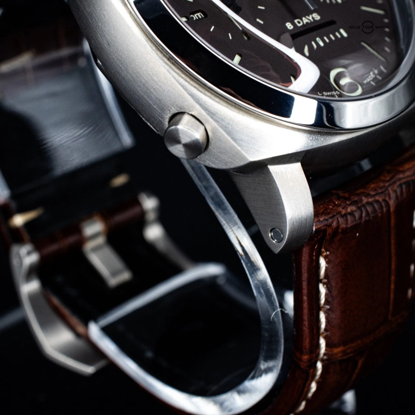Panerai Luminor 1950 Chrono Monopulsante 8 Days GMT 44mm, Ref. PAM00311 w/ B&P - Image 12