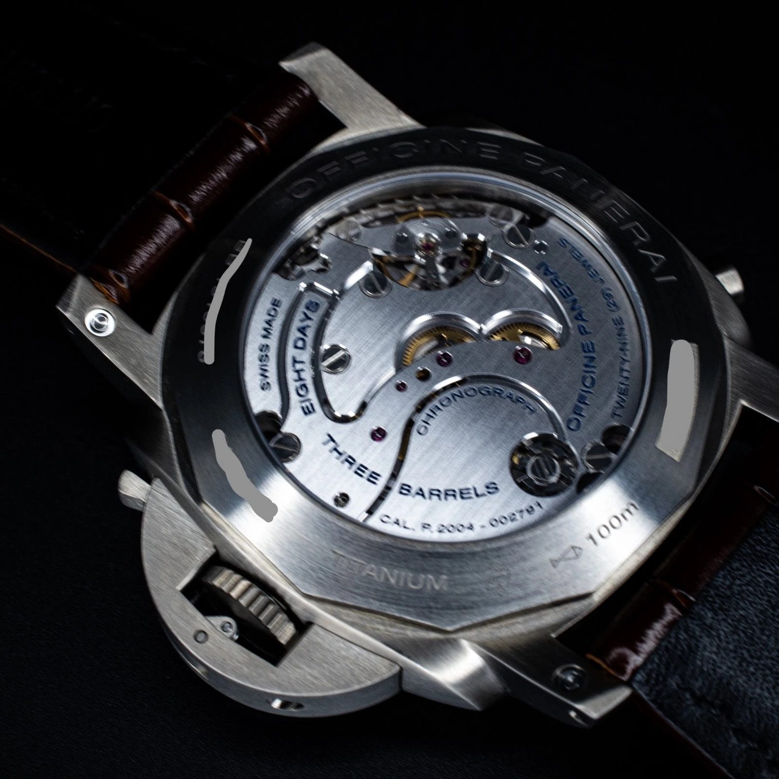 Panerai Luminor 1950 Chrono Monopulsante 8 Days GMT 44mm, Ref. PAM00311 w/ B&P - Image 5
