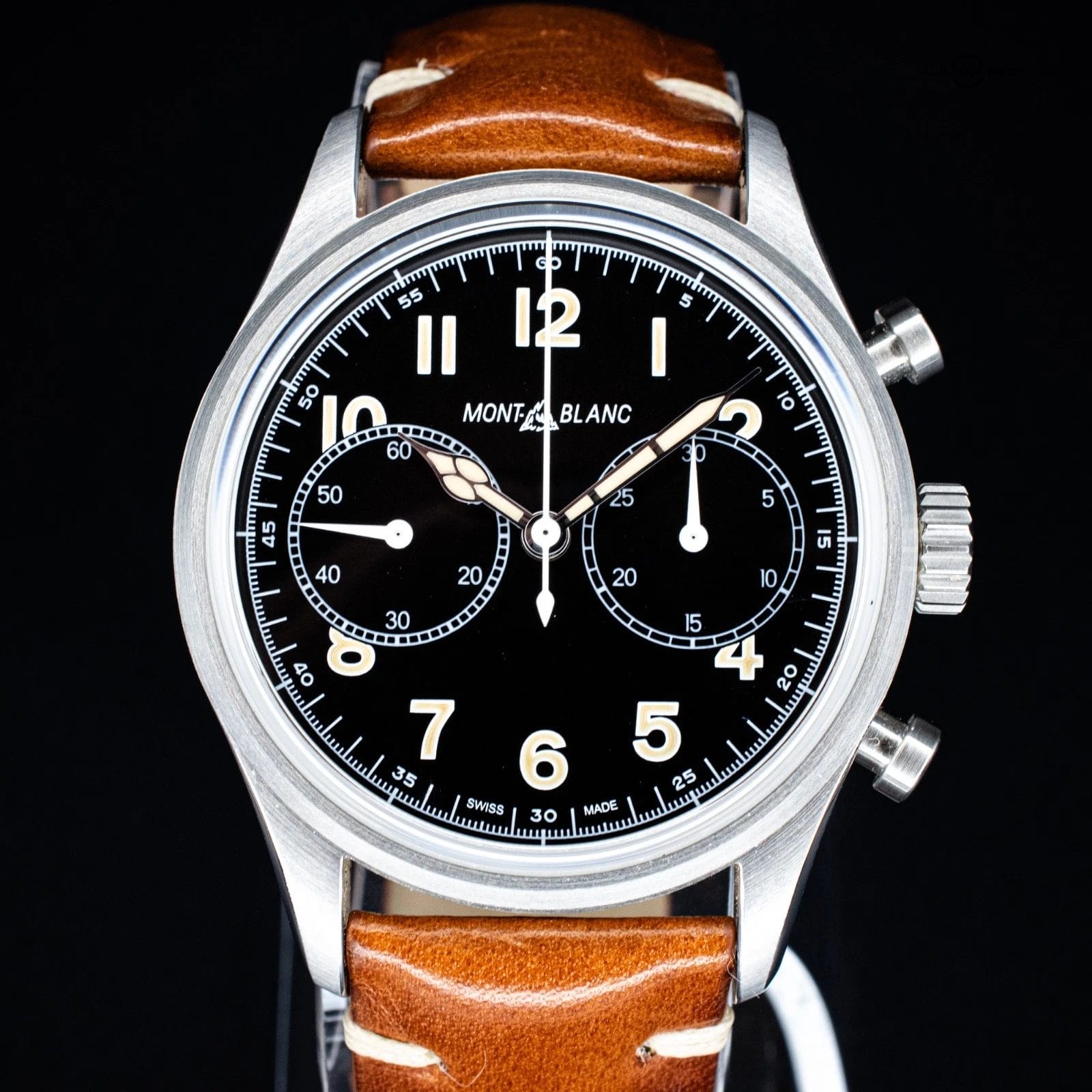 Montblanc 1858 Automatic Chronograph 42mm, Ref. 117836 with Box & Papers