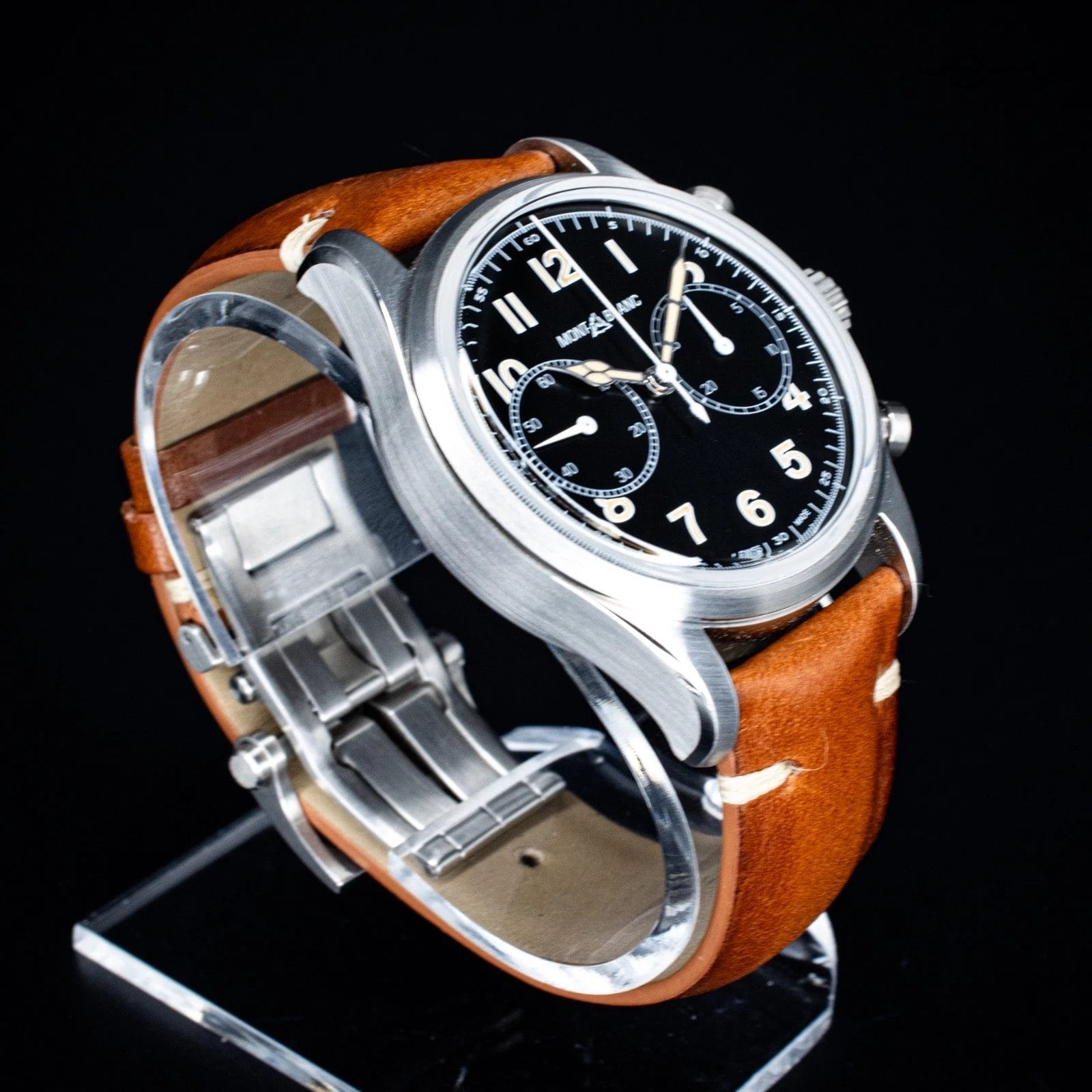 Montblanc 1858 Automatic Chronograph 42mm, Ref. 117836 with Box & Papers - Image 2