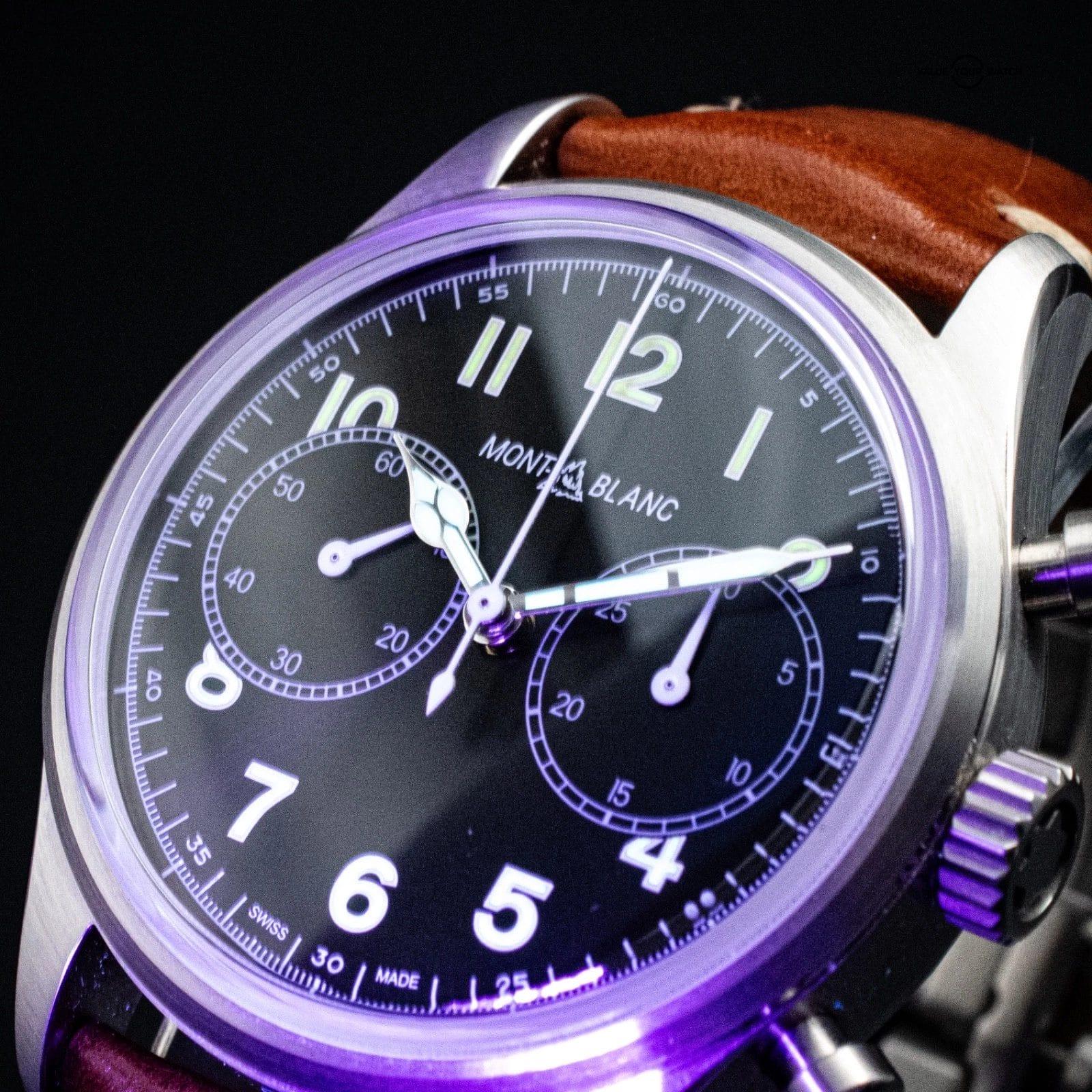 Montblanc 1858 Automatic Chronograph 42mm, Ref. 117836 with Box & Papers - Image 8