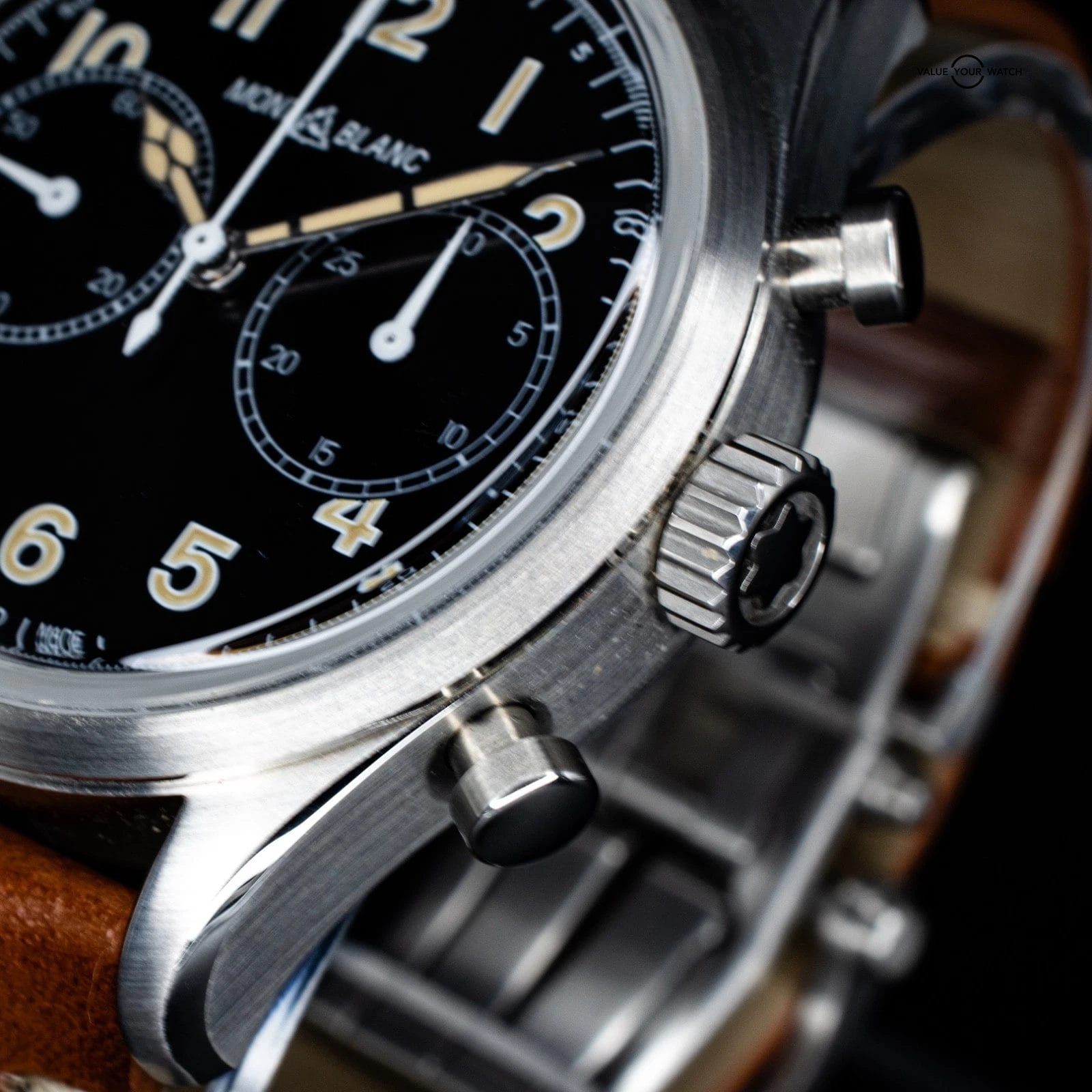 Montblanc 1858 Automatic Chronograph 42mm, Ref. 117836 with Box & Papers - Image 9