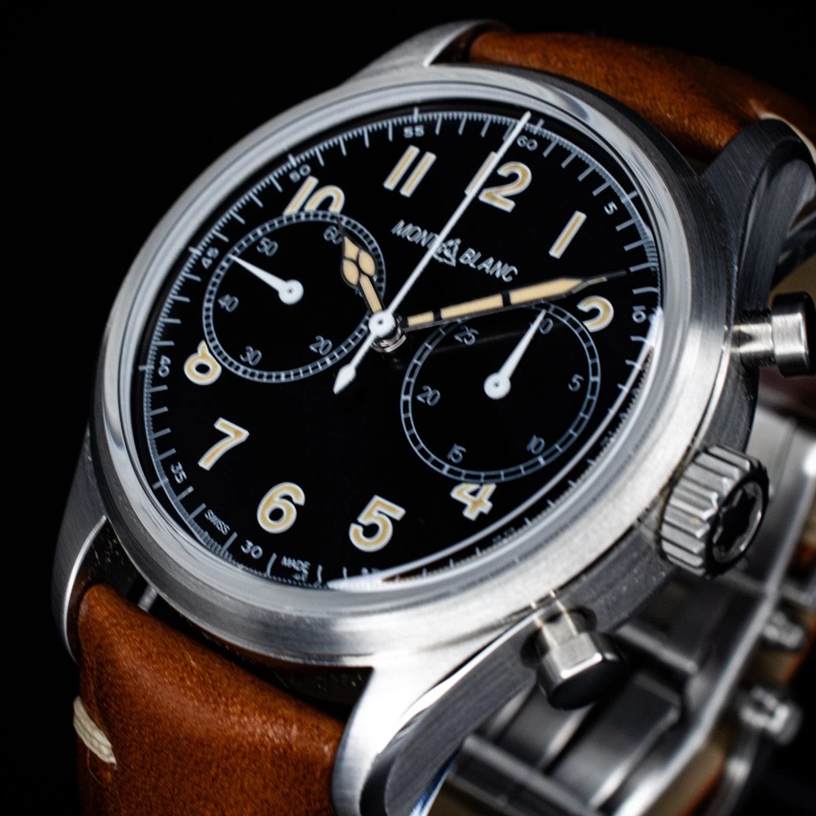 Montblanc 1858 Automatic Chronograph 42mm, Ref. 117836 with Box & Papers - Image 10