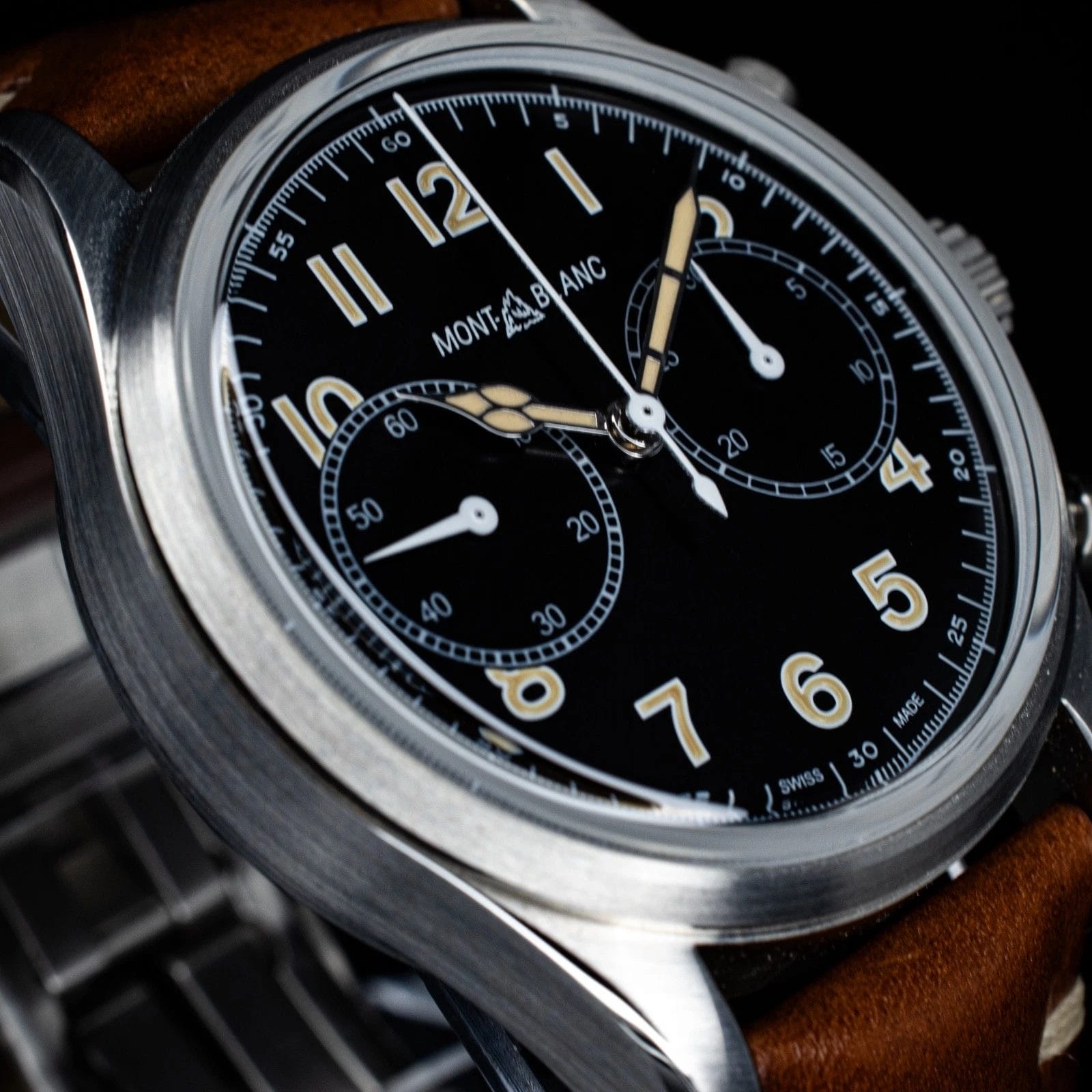 Montblanc 1858 Automatic Chronograph 42mm, Ref. 117836 with Box & Papers - Image 11