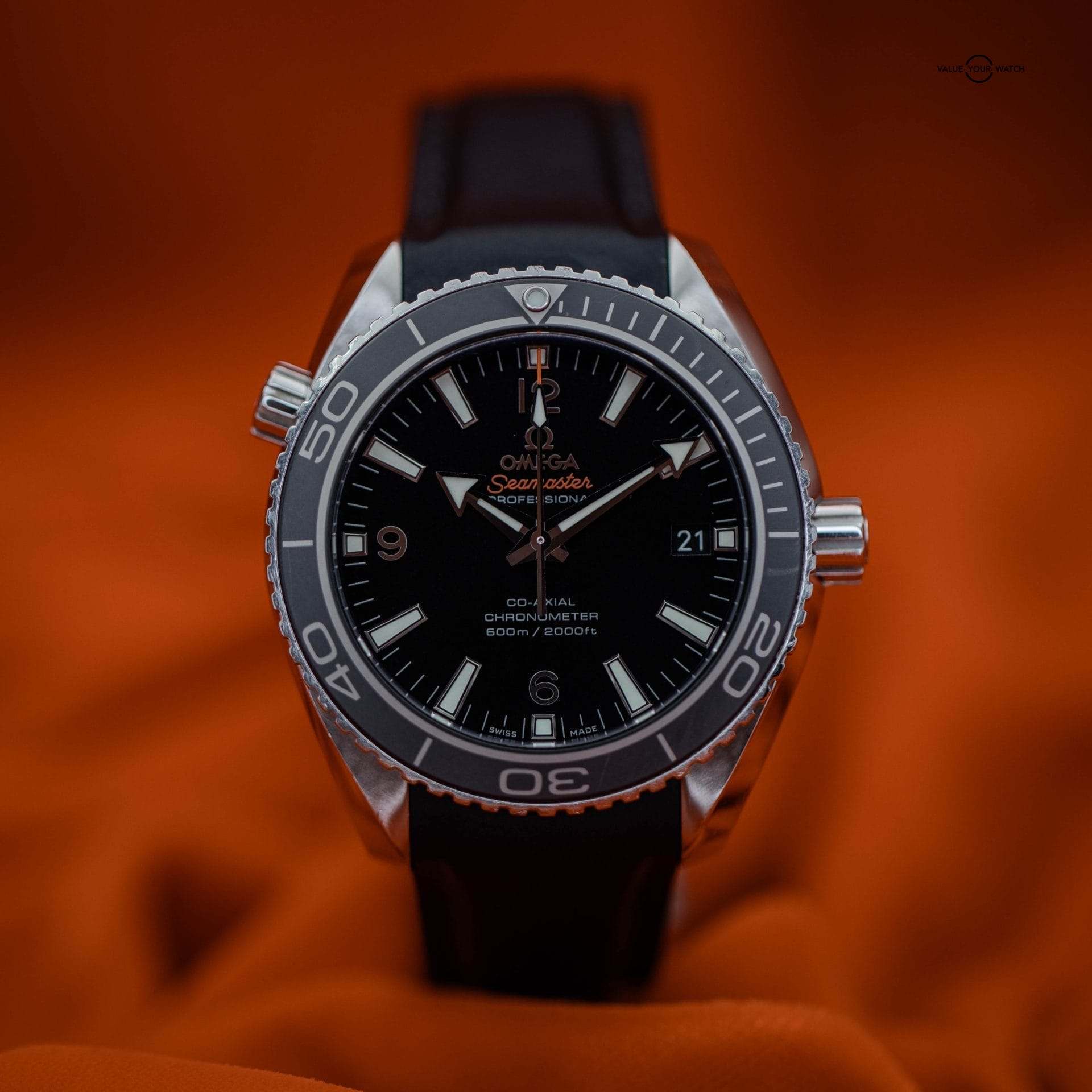 OMEGA PLANET OCEAN NO WHITE BOX EXTRA STRAP