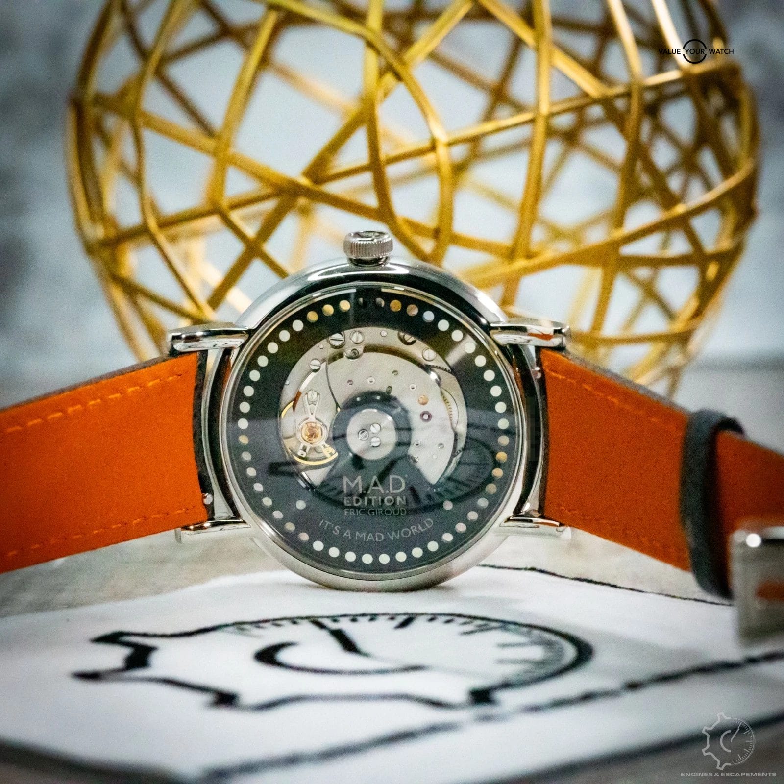 Mb&f M.A.D.2 MAD2 Orange Dial Unworn Rare Boutique Limited Edition 2025 - Image 9