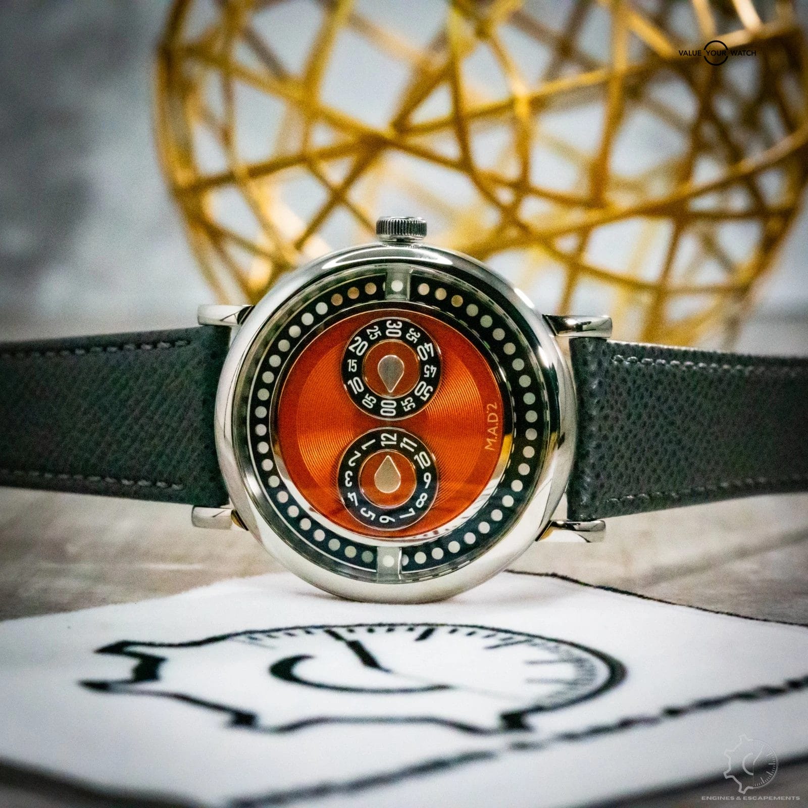 Mb&f M.A.D.2 MAD2 Orange Dial Unworn Rare Boutique Limited Edition 2025