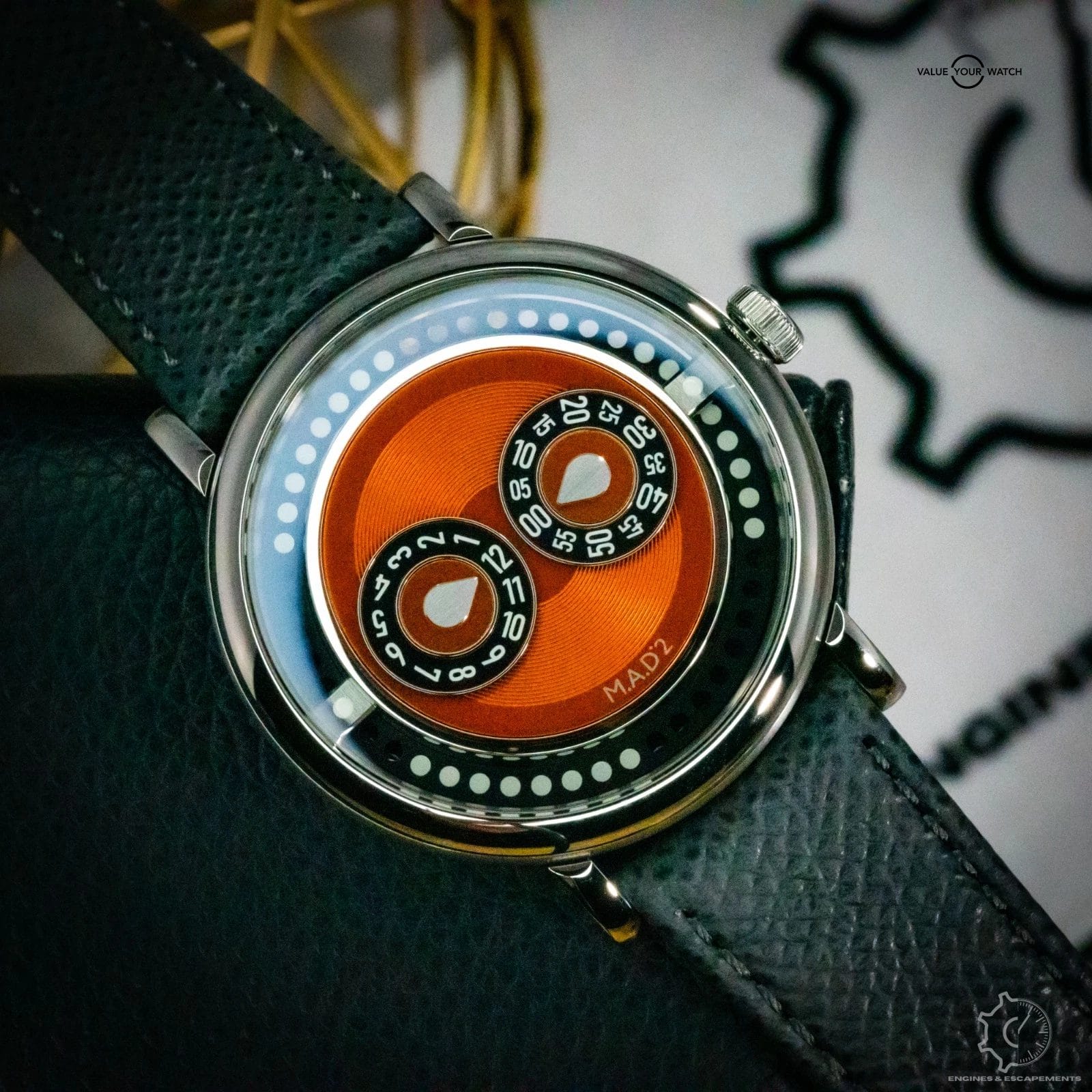 Mb&f M.A.D.2 MAD2 Orange Dial Unworn Rare Boutique Limited Edition 2025 - Image 12