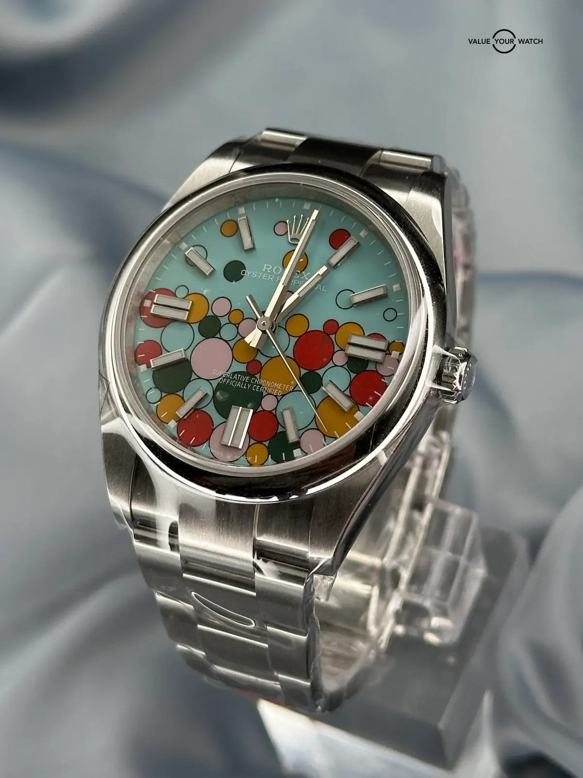 Rolex Oyster Perpetual / Blue / 41mm - Image 2