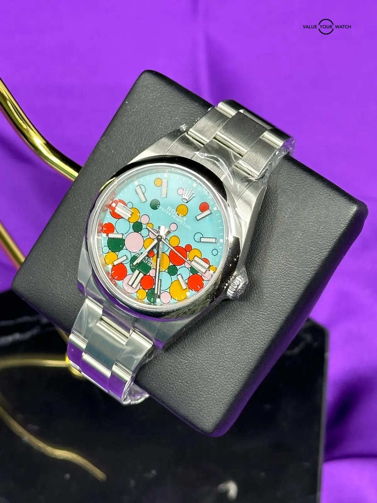 Rolex Oyster Perpetual / Blue / 41mm - Image 8