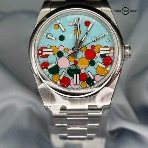 Rolex Oyster Perpetual / Blue / 41mm