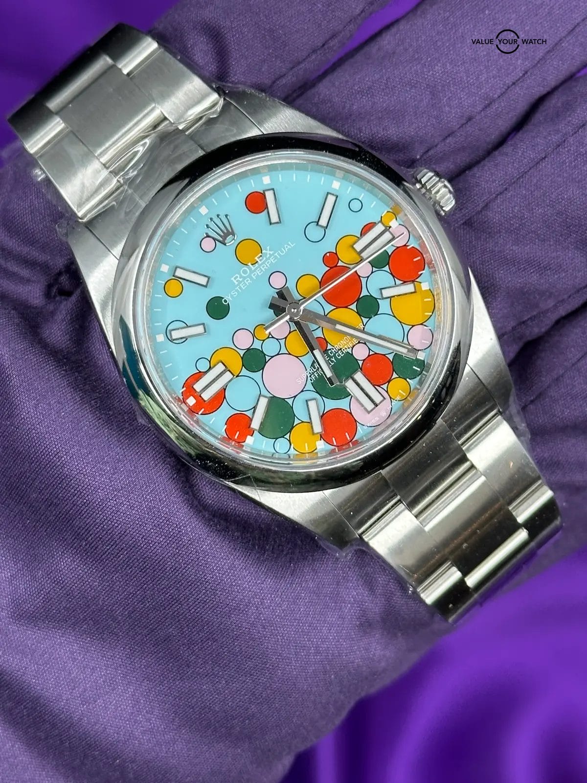 Rolex Oyster Perpetual / Blue / 41mm - Image 10