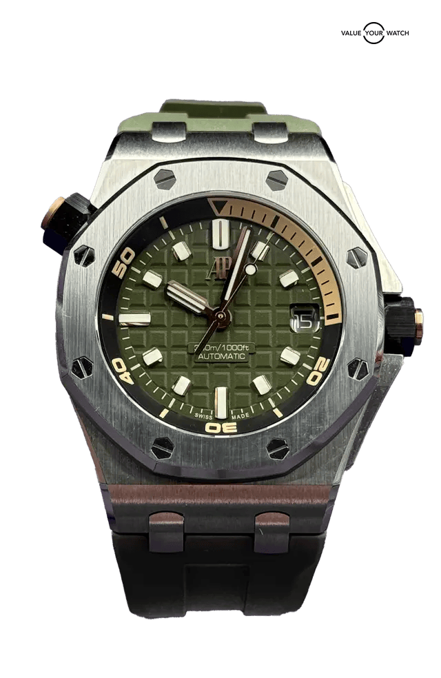 Audemars Piguet Royal Oak Offshore Diver / Green / 42mm - Image 3