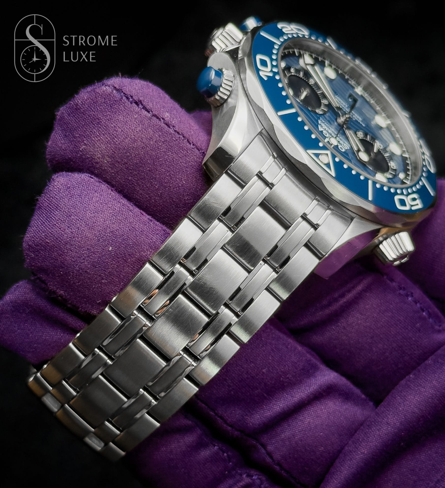 Omega Seamaster Diver 300m Chronograph Blue Dial Complete Set 210.30.44.51.03.001 - Image 13