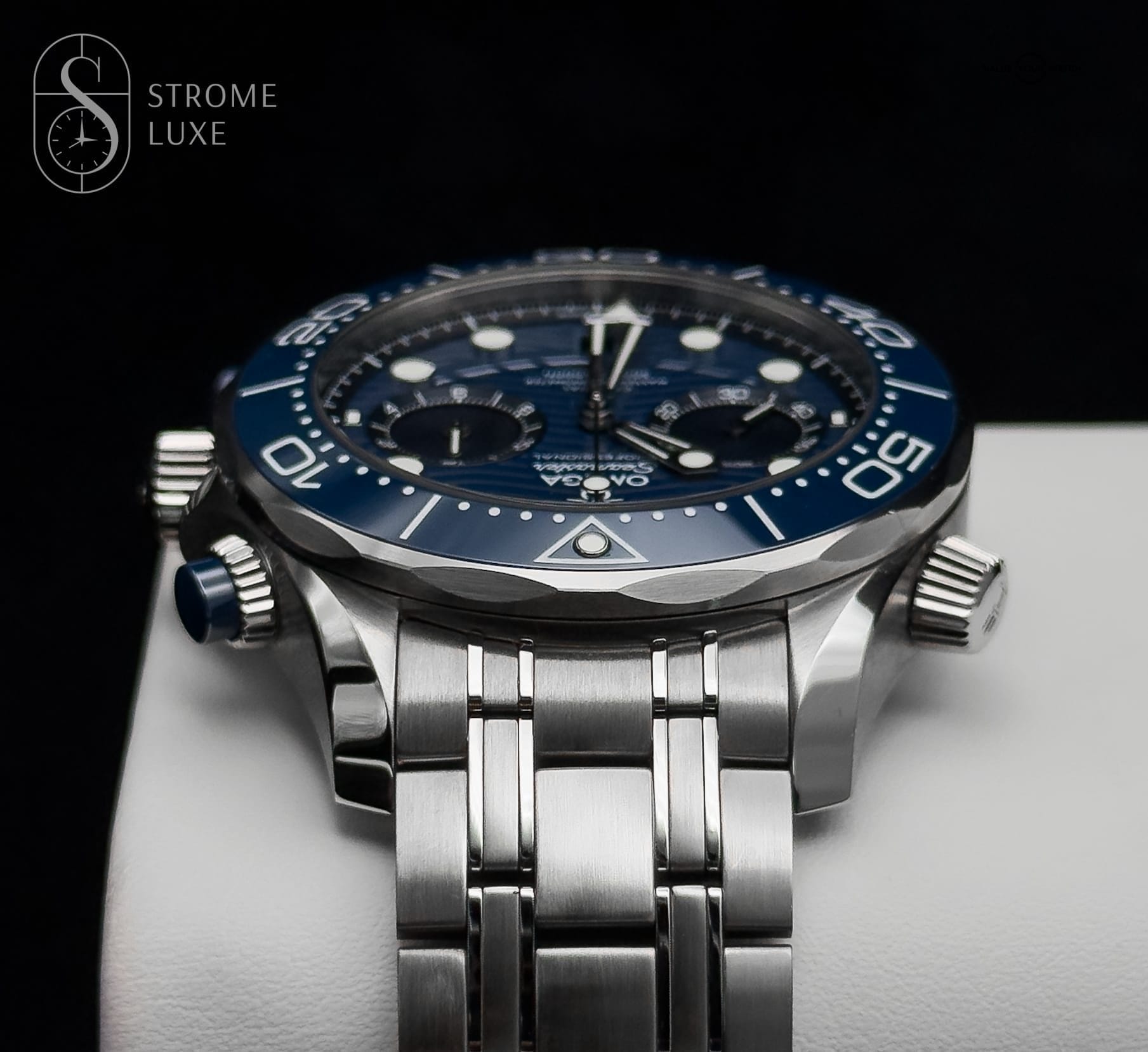Omega Seamaster Diver 300m Chronograph Blue Dial Complete Set 210.30.44.51.03.001 - Image 10