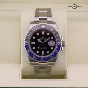 Rolex GMT-Master II 116710BLNR Batman Oyster Band Blue & Black Bezel Year 2015