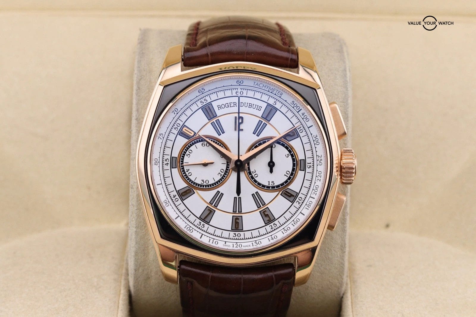 Roger Dubuis La Monegasque Chronograph Rose Gold 44mm ref. DBMG00008