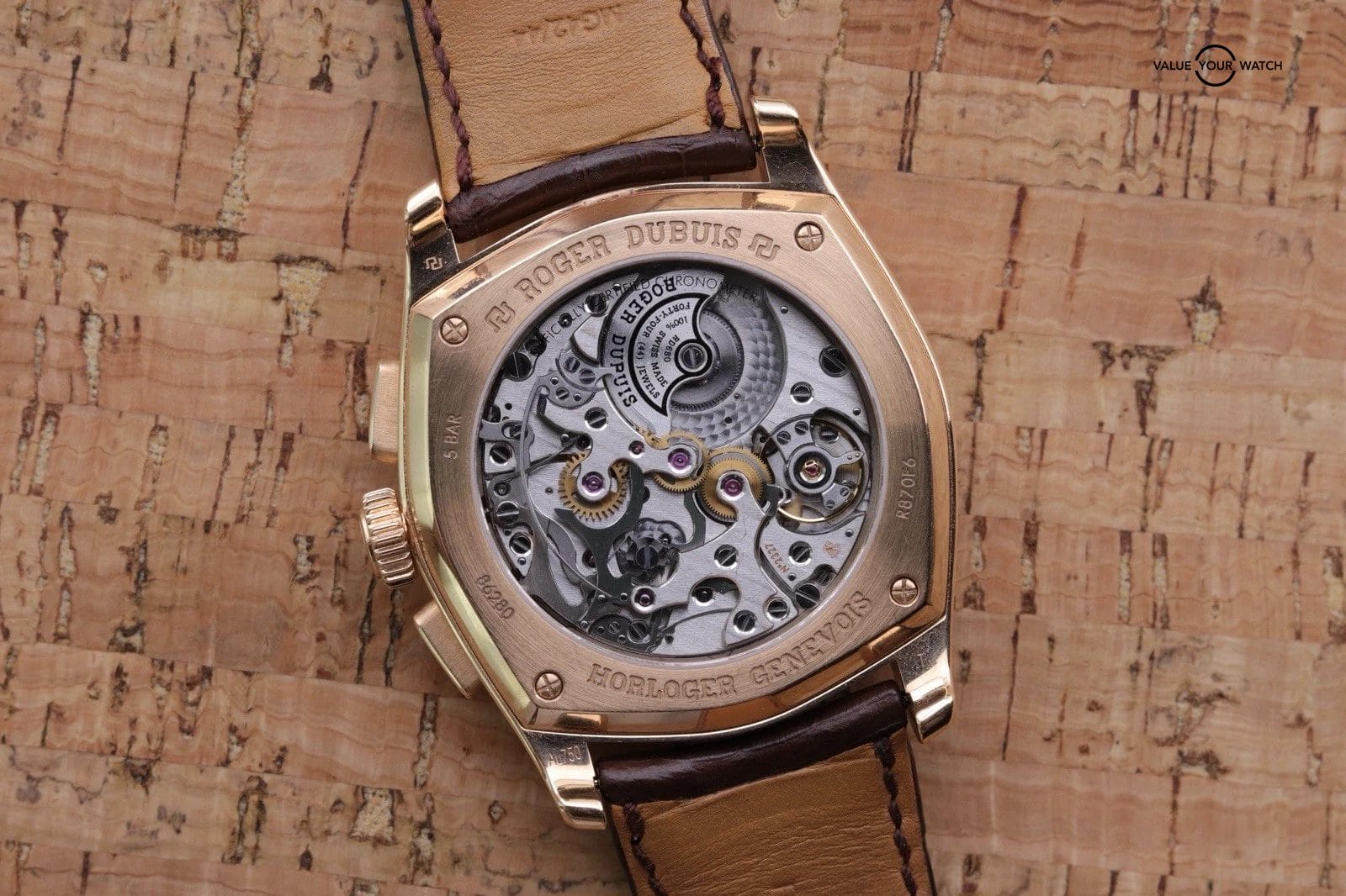 Roger Dubuis La Monegasque Chronograph Rose Gold 44mm ref. DBMG00008 - Image 7