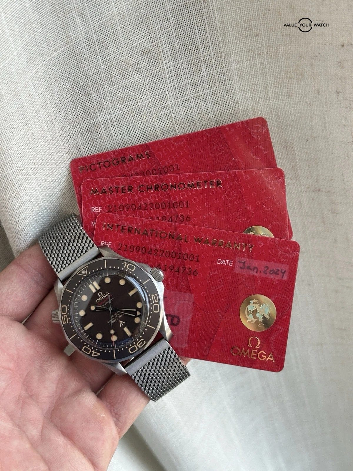 2024 Omega Seamaster NTTD James Bond 007 “No Time To Die” 210.90.42.20.01.001 - Image 5