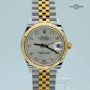 2025 Rolex Datejust 31 278273 Silver Diamond Dial BOXES/PAPERS!