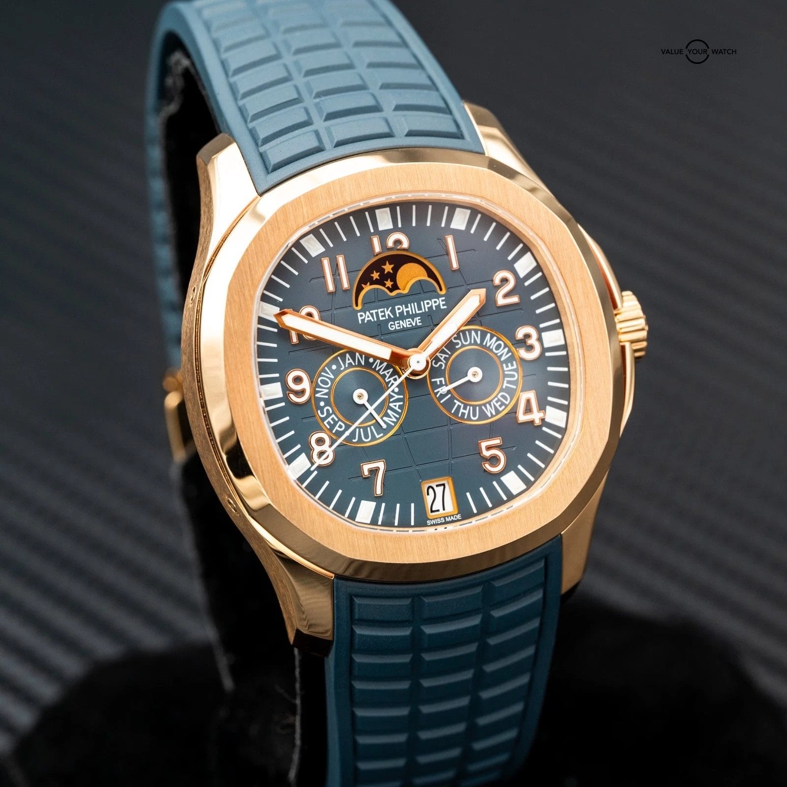 UNWORN 2025 Patek Philippe Aquanaut 5261R-001 Annual Calendar Luce — FULL SET - Image 6