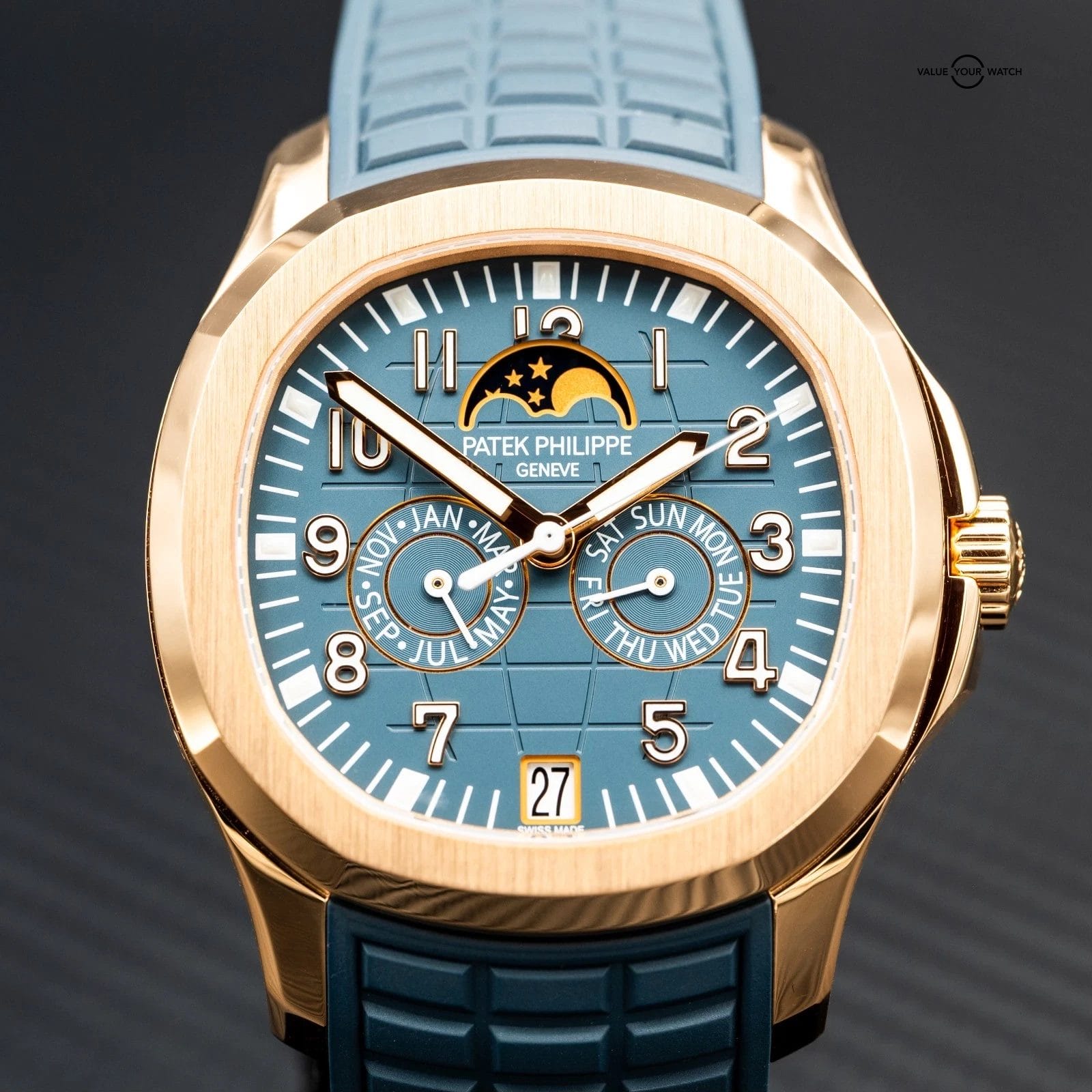 UNWORN 2025 Patek Philippe Aquanaut 5261R-001 Annual Calendar Luce — FULL SET - Image 7