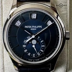 Patek Philippe White Gold Grand Complications Blue Men’s Watch – 5205G-013