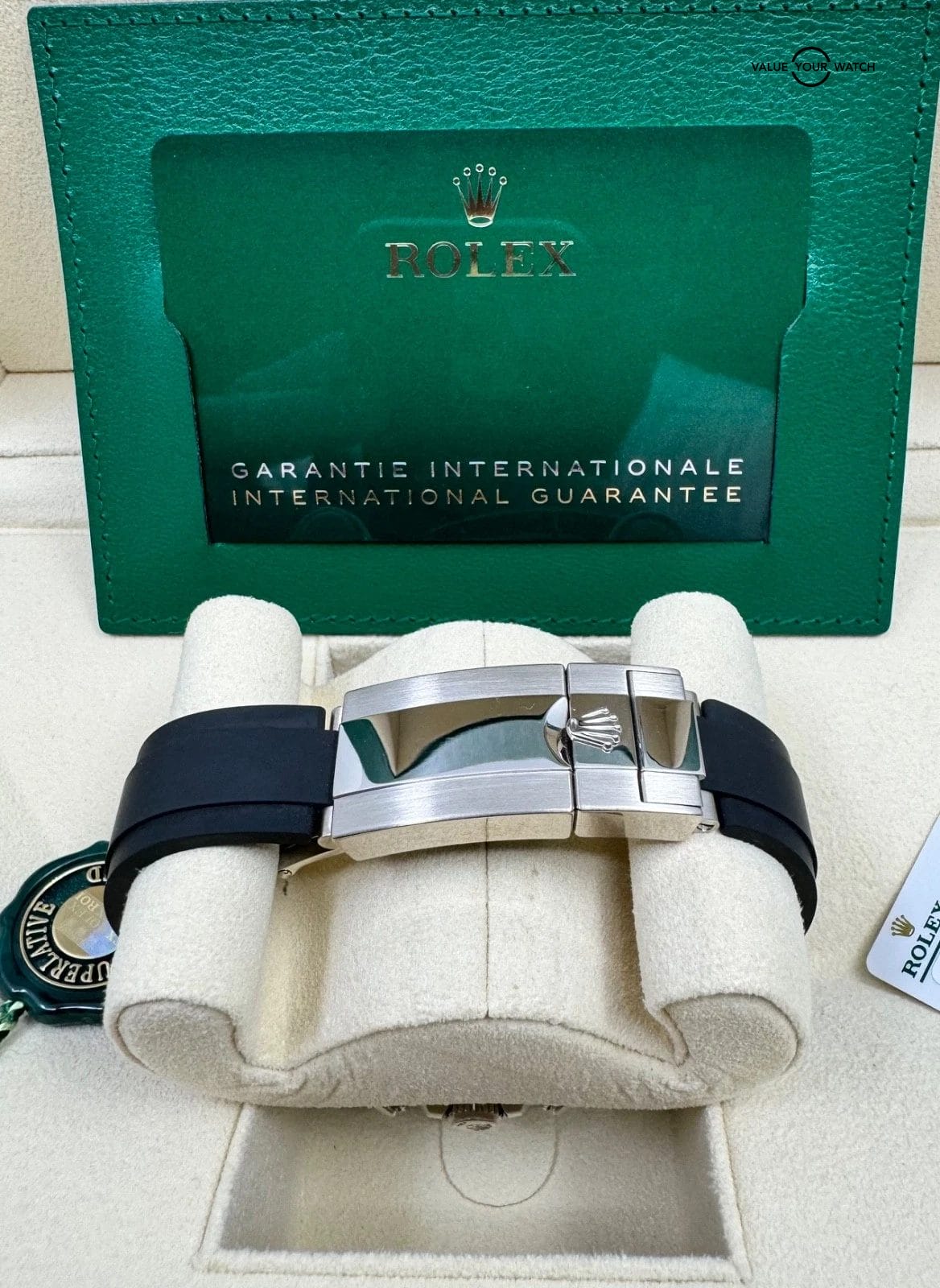 2022 MINT METEORITE Oysterflex White Tag Daytona 18K White Gold Box and Papers - Image 4