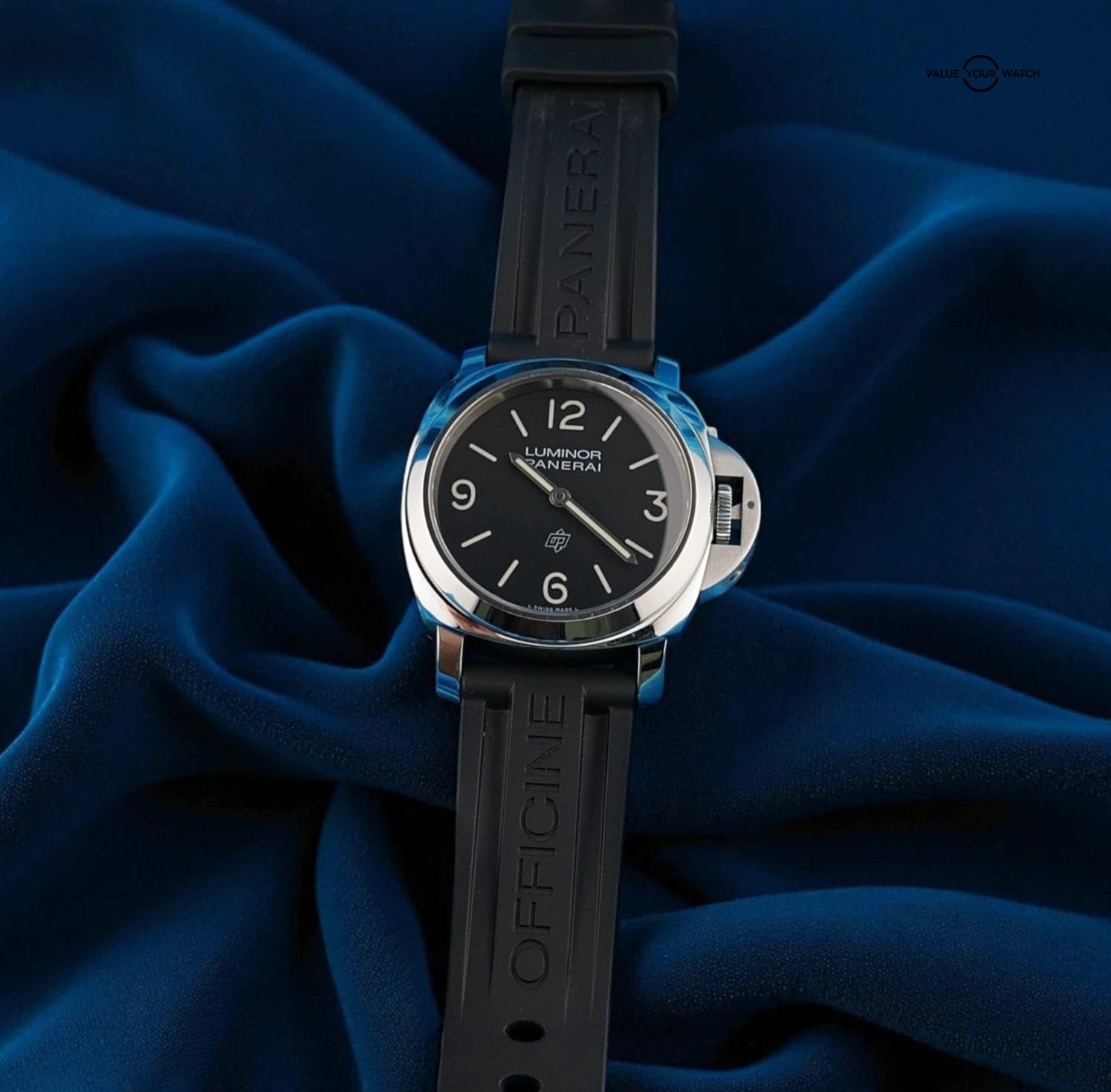 Panerai Luminor PAM01086 - 44mm Black Dial - 2023 Full Set - Two Straps - Image 4