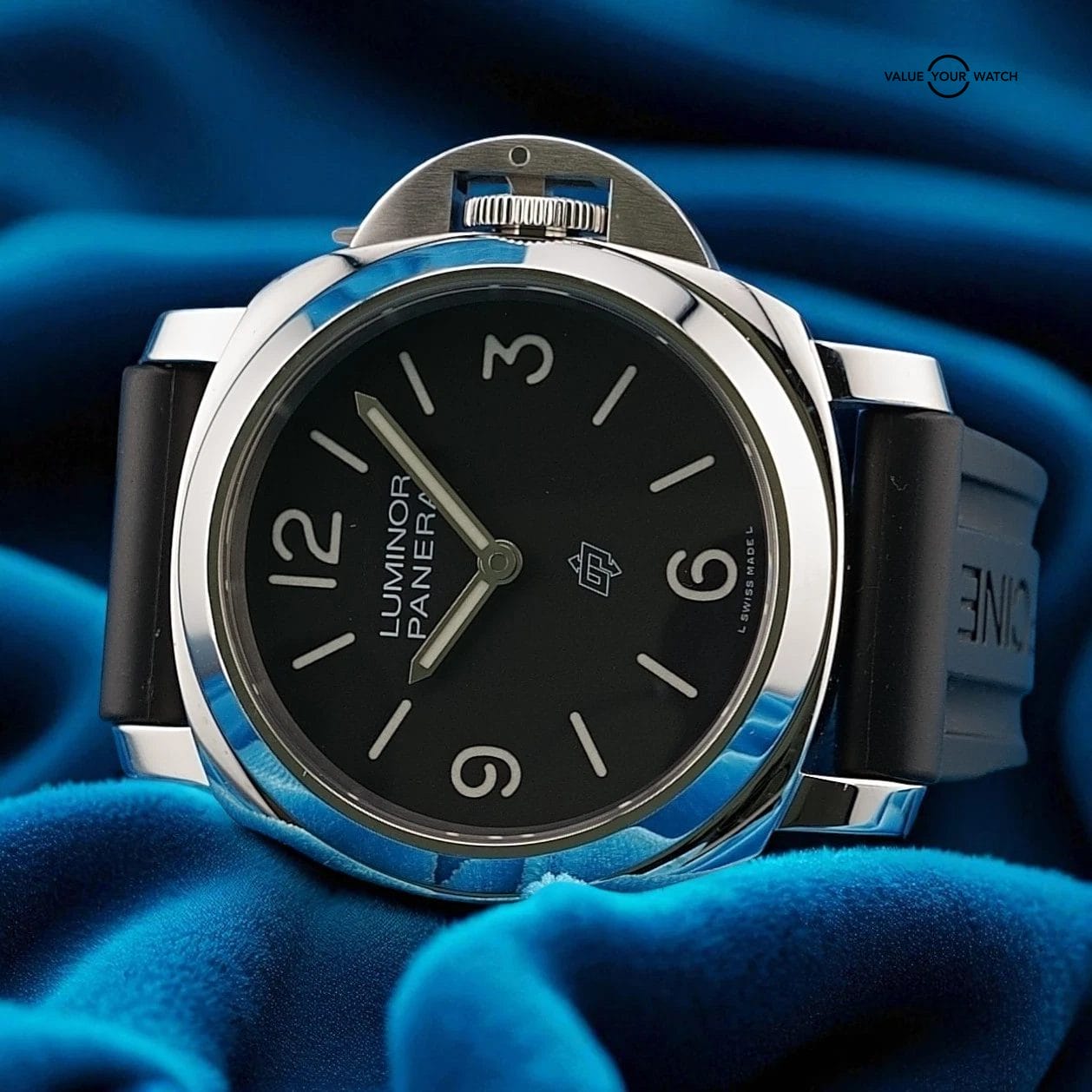 Panerai Luminor PAM01086 - 44mm Black Dial - 2023 Full Set - Two Straps
