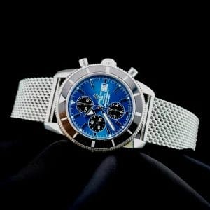 Breitling Superocean Heritage A13320 46mm Chrono Blue Dial -Extra Strap & Buckle