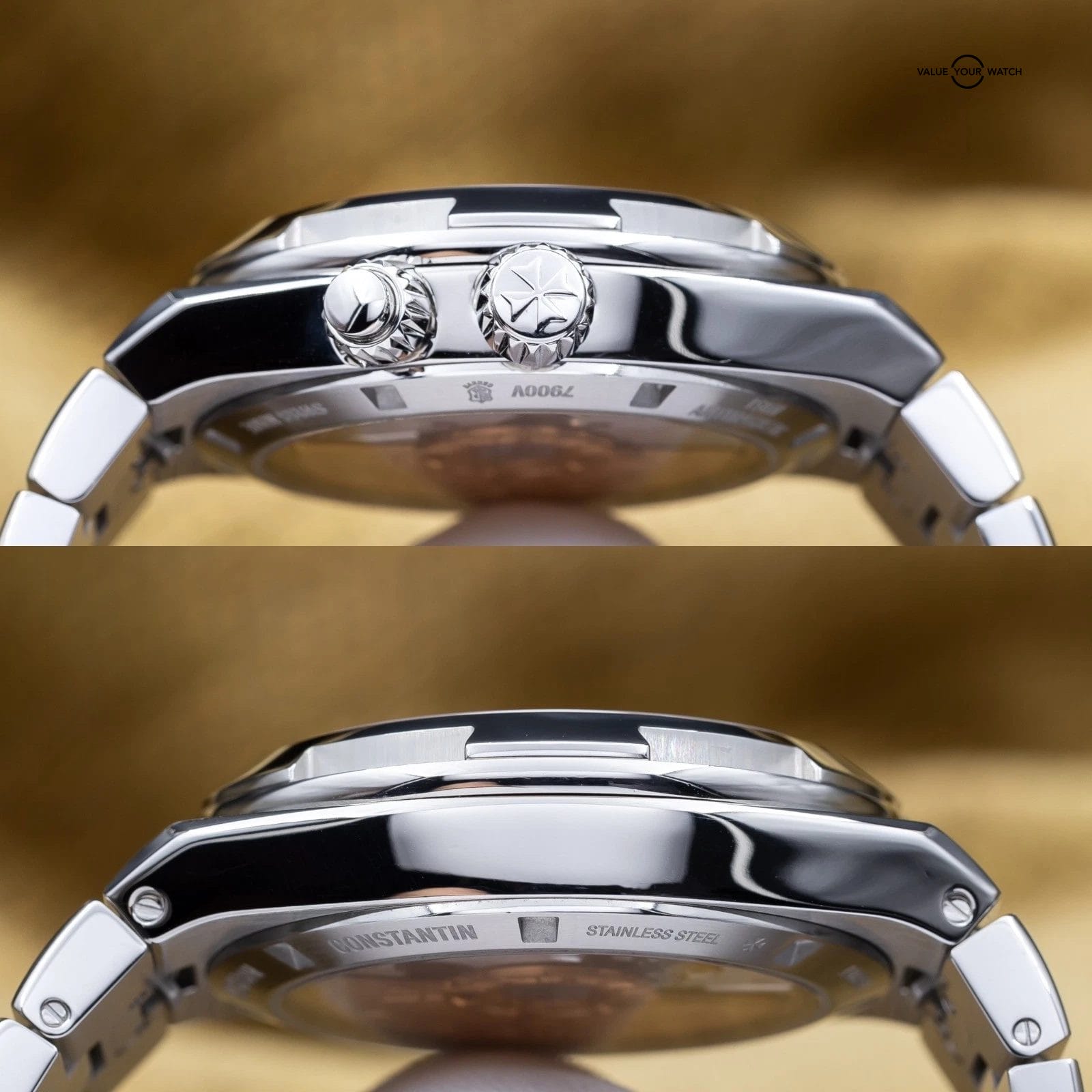 Vacheron Constantin Overseas Dual Time 7900V 41mm Blue Dial Full Set All Straps - Image 8