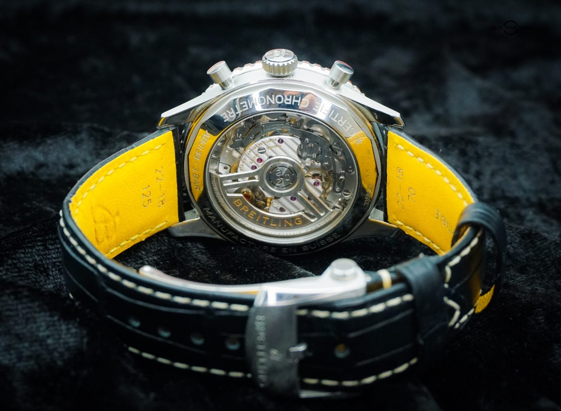 Breitling Navitimer 43 Chronograph Black Dial AB0138211B1P1 - Image 12