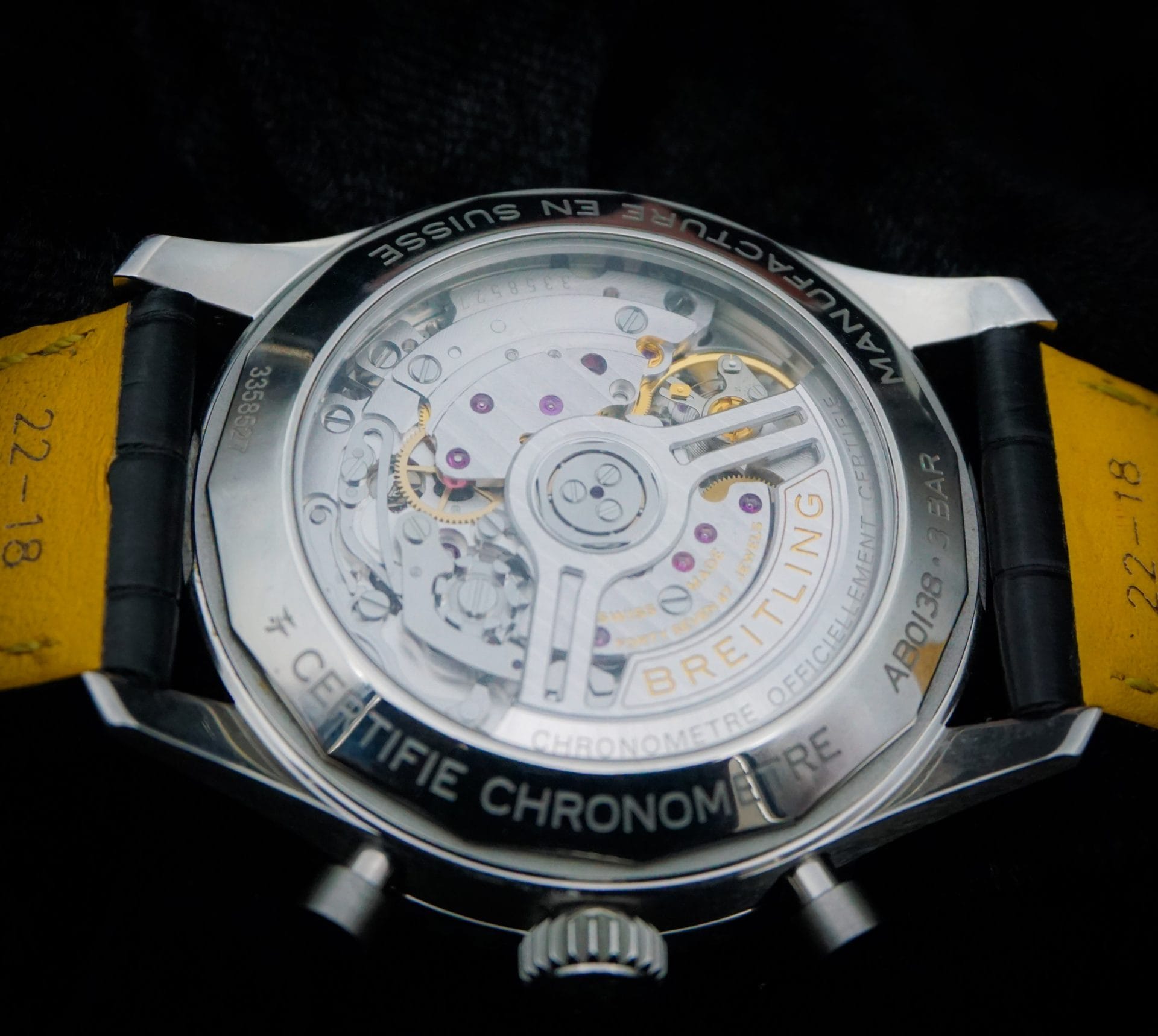 Breitling Navitimer 43 Chronograph Black Dial AB0138211B1P1 - Image 14