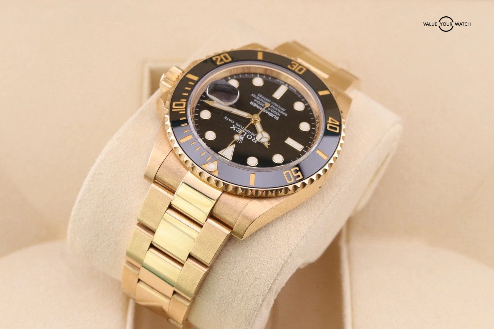 Rolex Submariner 18k Yellow Gold 41mm Automatic Men’s Watch 126618LN 2022 - Image 2