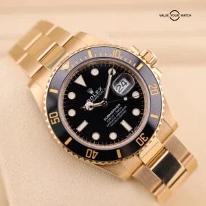 Rolex Submariner 18k Yellow Gold 41mm Automatic Men’s Watch 126618LN 2022